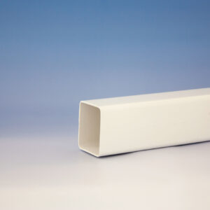 4m Square Down Pipe-Black