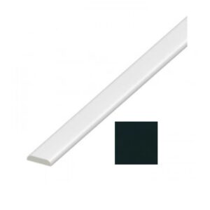 Deeplas-25mm 'D' Mould 5m Anth Smooth