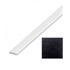 Deeplas-25mm 'D' Mould 5m Black