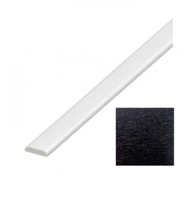 Deeplas-25mm 'D' Mould 5m Black