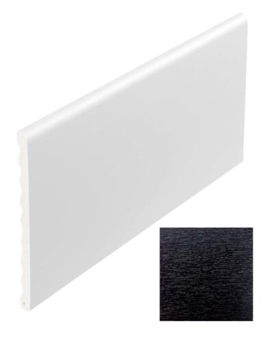 Deeplas-40mm Architrave Castellated 5m Black