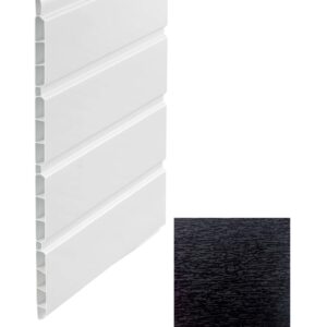 Deeplas-300 Hollow Soffit 5m Black