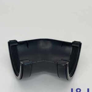 135° Half Round Gutter Angle-Black