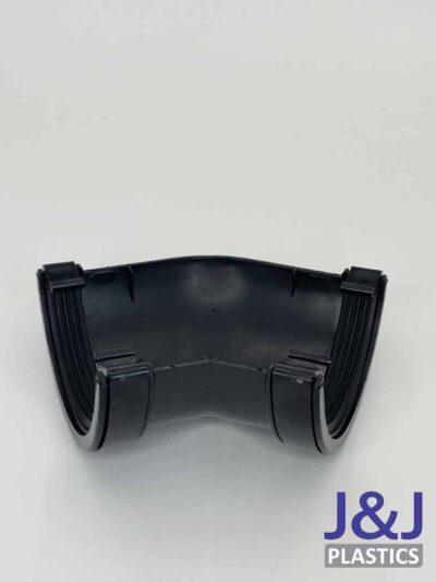 135° Half Round Gutter Angle-Black