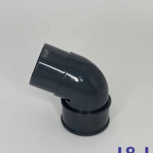 Round 112.5° Offset Bend-Anthracite
