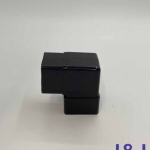 Square 92.5° Offset Bend-Black