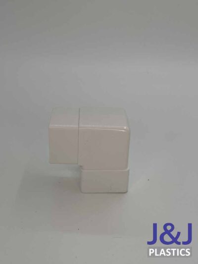 Square 92.5° Offset Bend-White