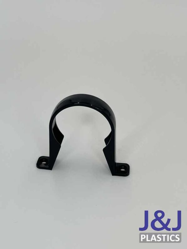 Pipe Clip-Black - J&J Plastics