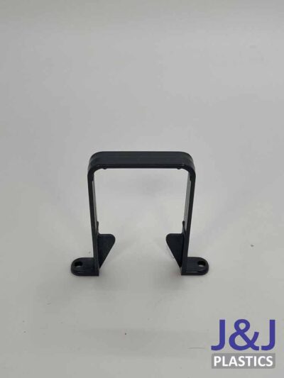 Square Pipe Clip-Black