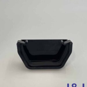 Square External Stopend-Black