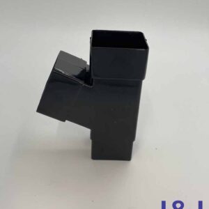 Square 112.5° Y Branch-Black