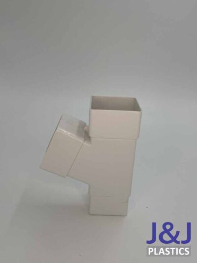 Square 112.5° Y Branch-White
