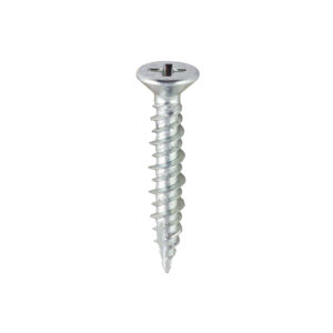 Timco- 4.3 x 25 PVC Window Screws Zinc [1000]