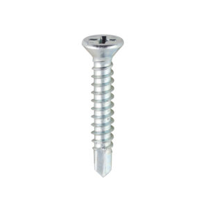 Timco- 3.9 x 25 Zinc PVC Screw CSK