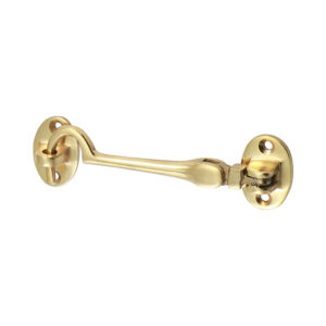 100mm Brass Cabin Hook - Timco