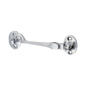 100mm Satin Chrome Cabin Hook - Timco