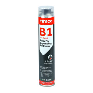 Timco- B1 Fire Fill & Fix Expanding Foam 750ml
