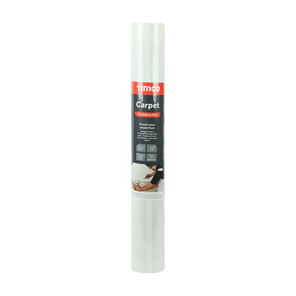 600mm Carpet Protector Film 50m- Timco