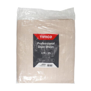 Timco- Proffesional Dust Sheet 12ft x 9ft