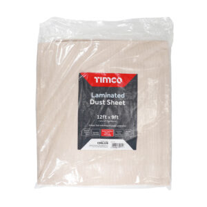 Timco- Laminated Dust Sheet 12ft x 9ft