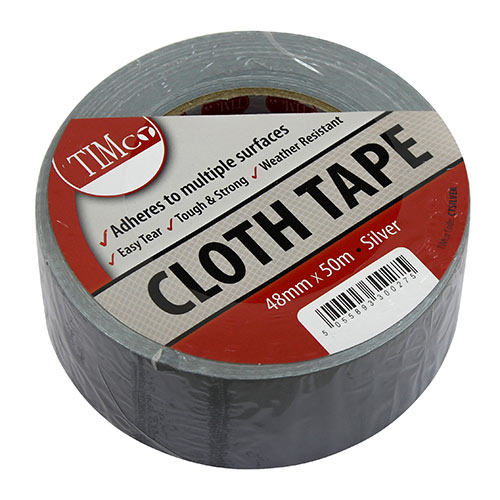 Timco- Silver Duct Tape 48mm x 50M