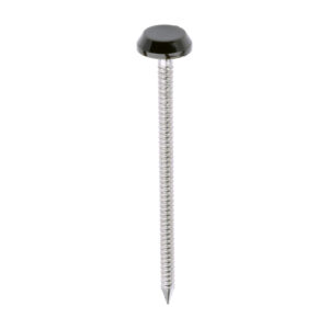 Timco- 65mm Polytop Nail Mahogany [100]
