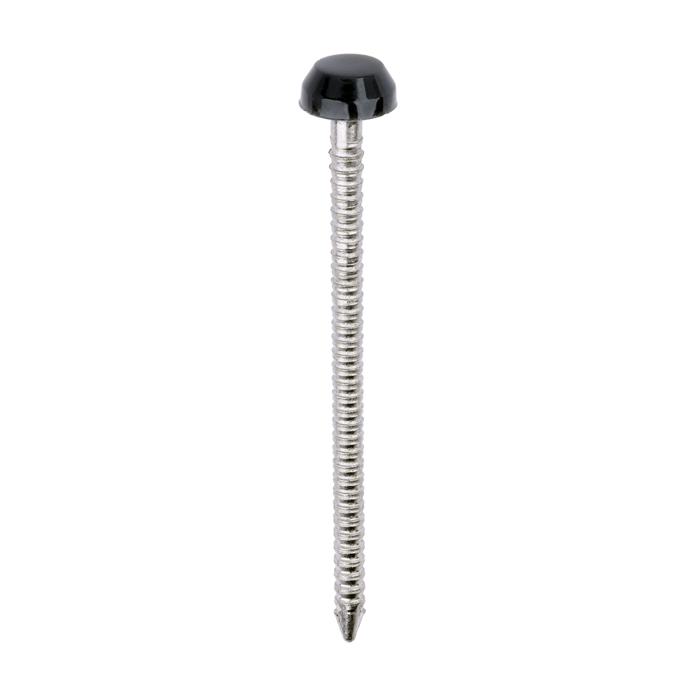 Timco- Anthracite 40mm Polytop Pins