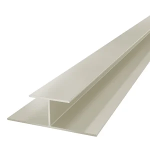 Deeplas- Coastline Butt Joint H Trim 5m Oyster Whi
