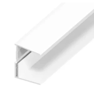 Deeplas- Embossed Top Edge Trim 6m White