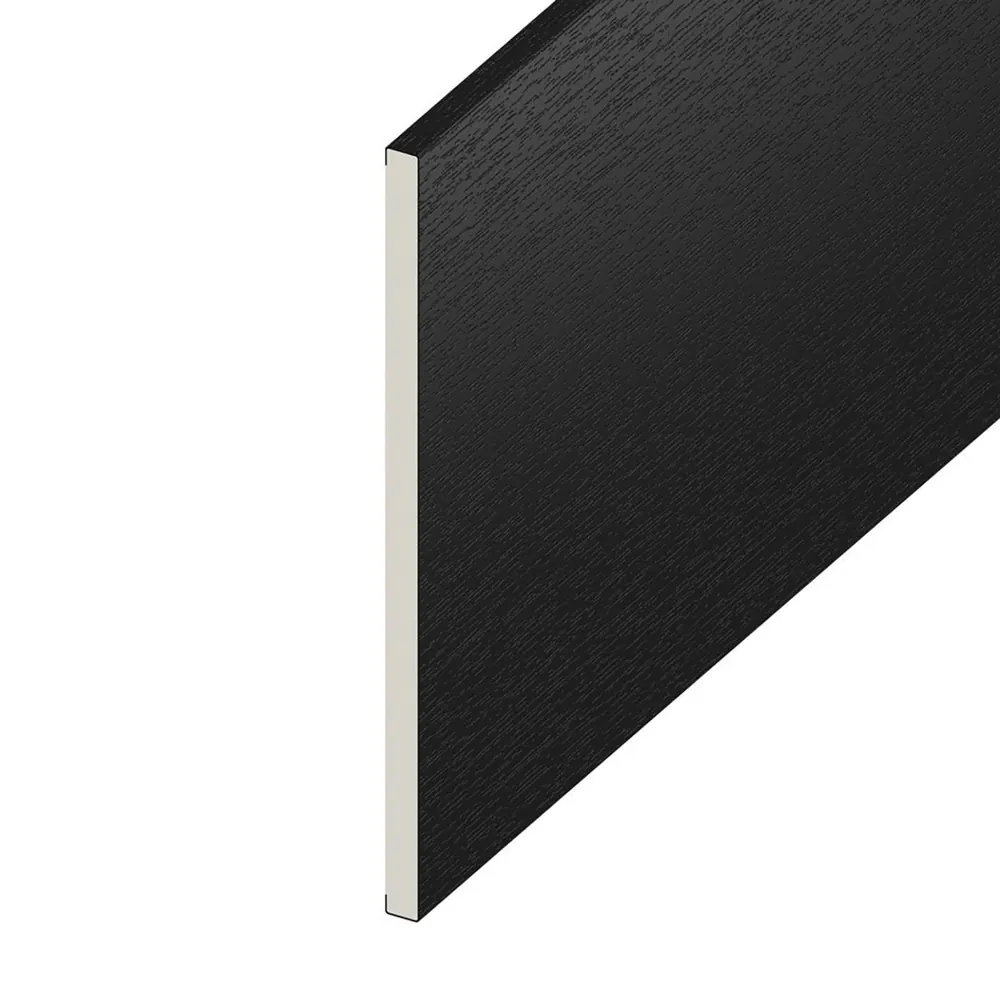 Deeplas-100 Soffit Plank d/e 2.5m Black