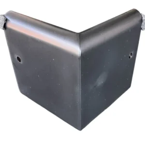 Plytech Quicktrim Black Ext Drip Edge Corner
