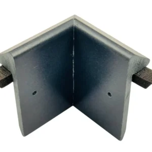 Plytech Quicktrim Black Int Check Kerb Corner