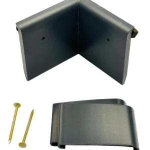 Plytech Quicktrim Black Int Drip Edge Corner