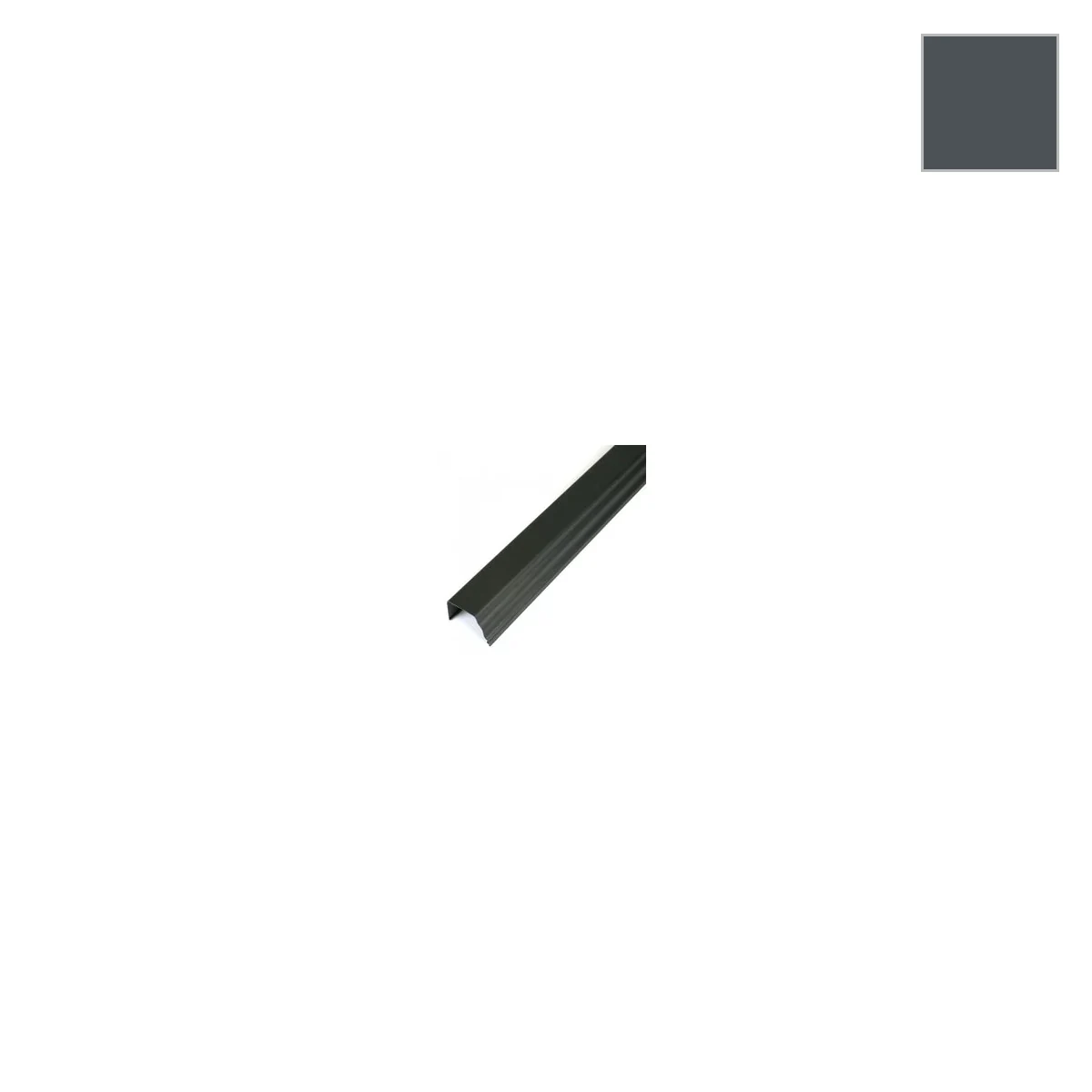 Ci Ogee Gutter 4m Anth Grey