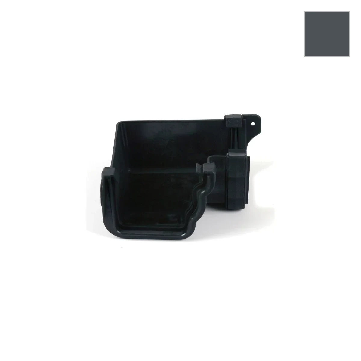 Ci Ogee 90° Bend Internal Anth Grey