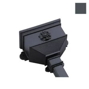 Ci Small Hopper with Tudor Rose Anth Grey