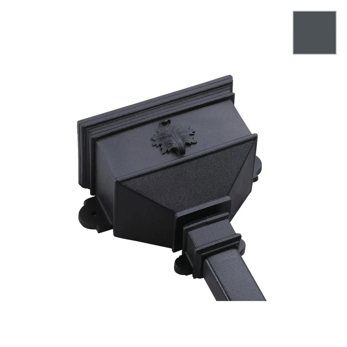 Ci Small Hopper with Leaf Anth Grey