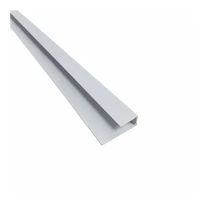 Deeplas-Soffit Start and Edge J Trim 5m White