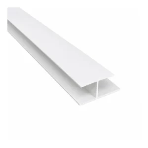Deeplas-Soffit Joining H Trim 5m White