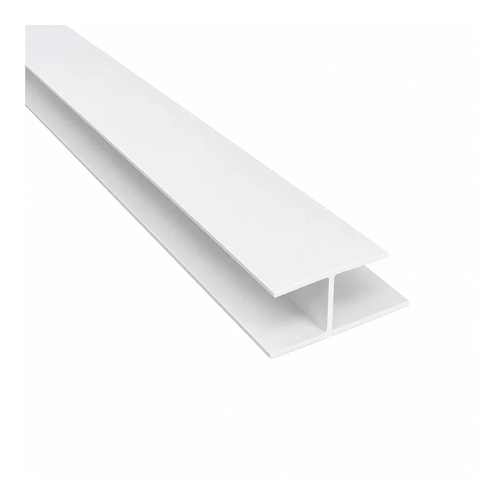 Deeplas-Soffit Joining H Trim 5m White