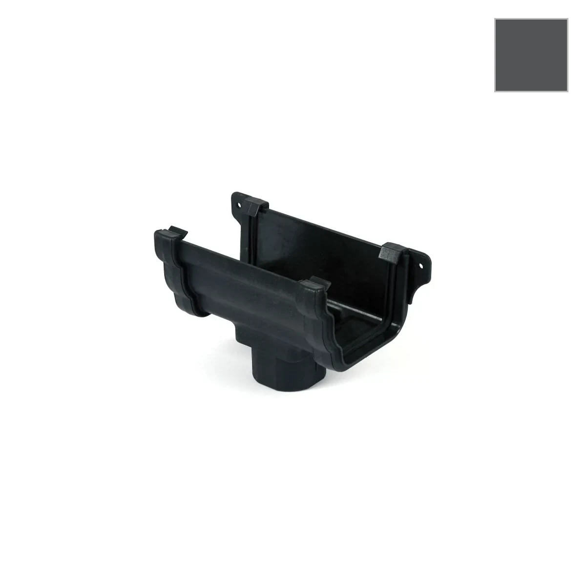 Ci Ogee Running Outlet Graphite