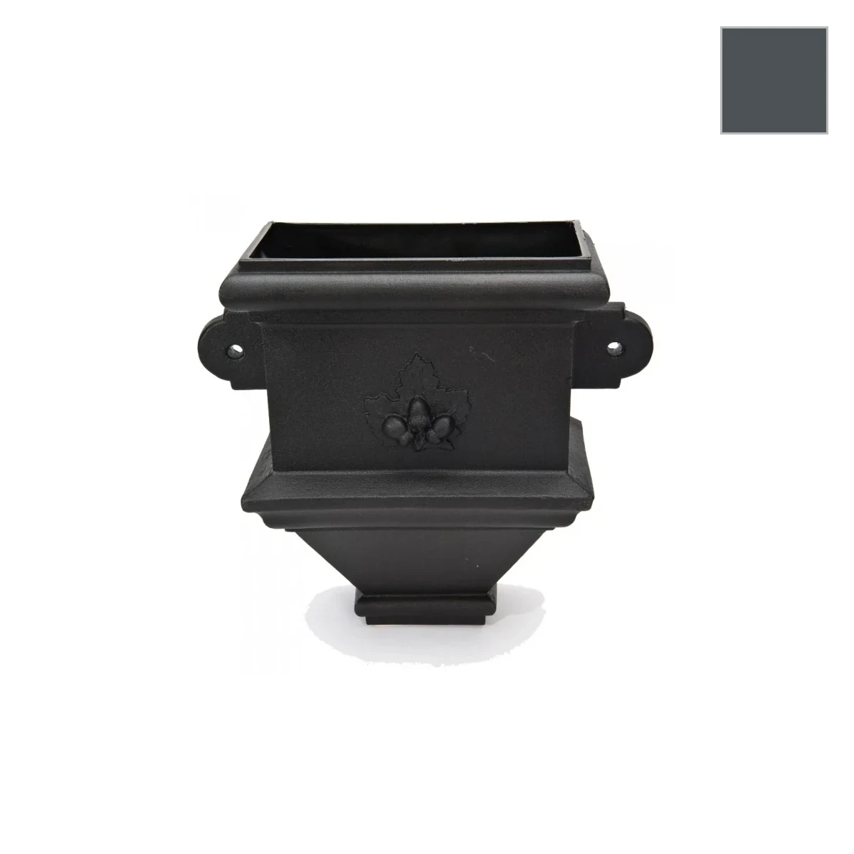 Ci Wall Bath Planter Anth Grey