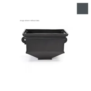 Ci Short Box Planter Dated (YYYY) Anth Grey