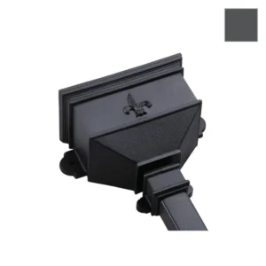 Ci Small Hopper with Fleur De Lys Graphite