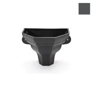 Ci Wall Planter Ogee Small Graphite