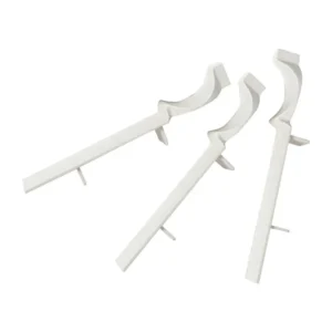 Deeplas- 90° Int Corner for 100 Ogee Skirt White S