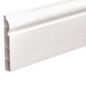 Deeplas- 150mm Ogee Skirting Board 5m White Satin