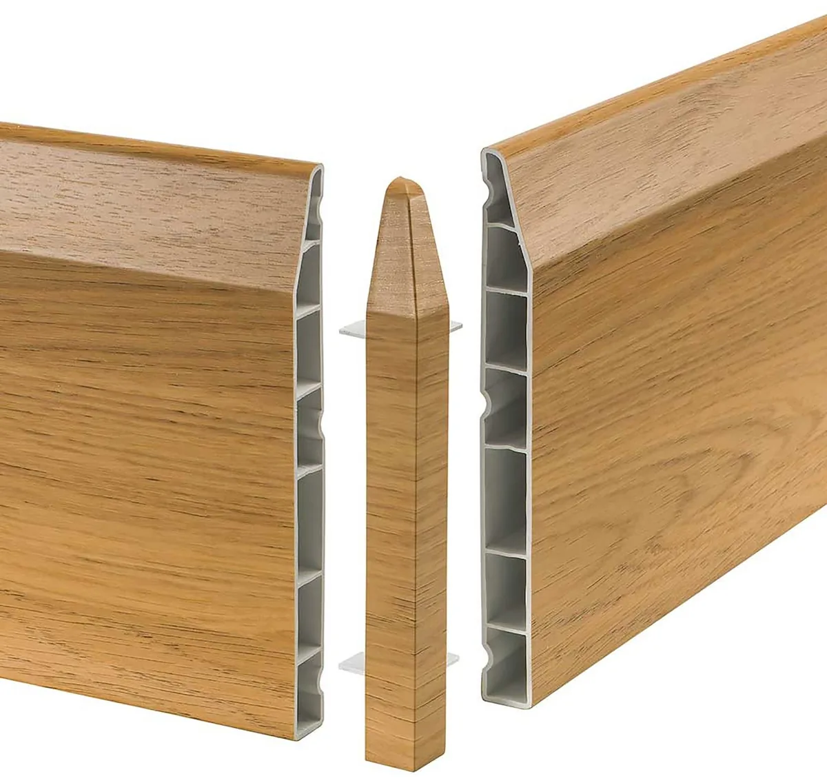 Deeplas- 90° Ext Corner for 150 Chamf Skrt English