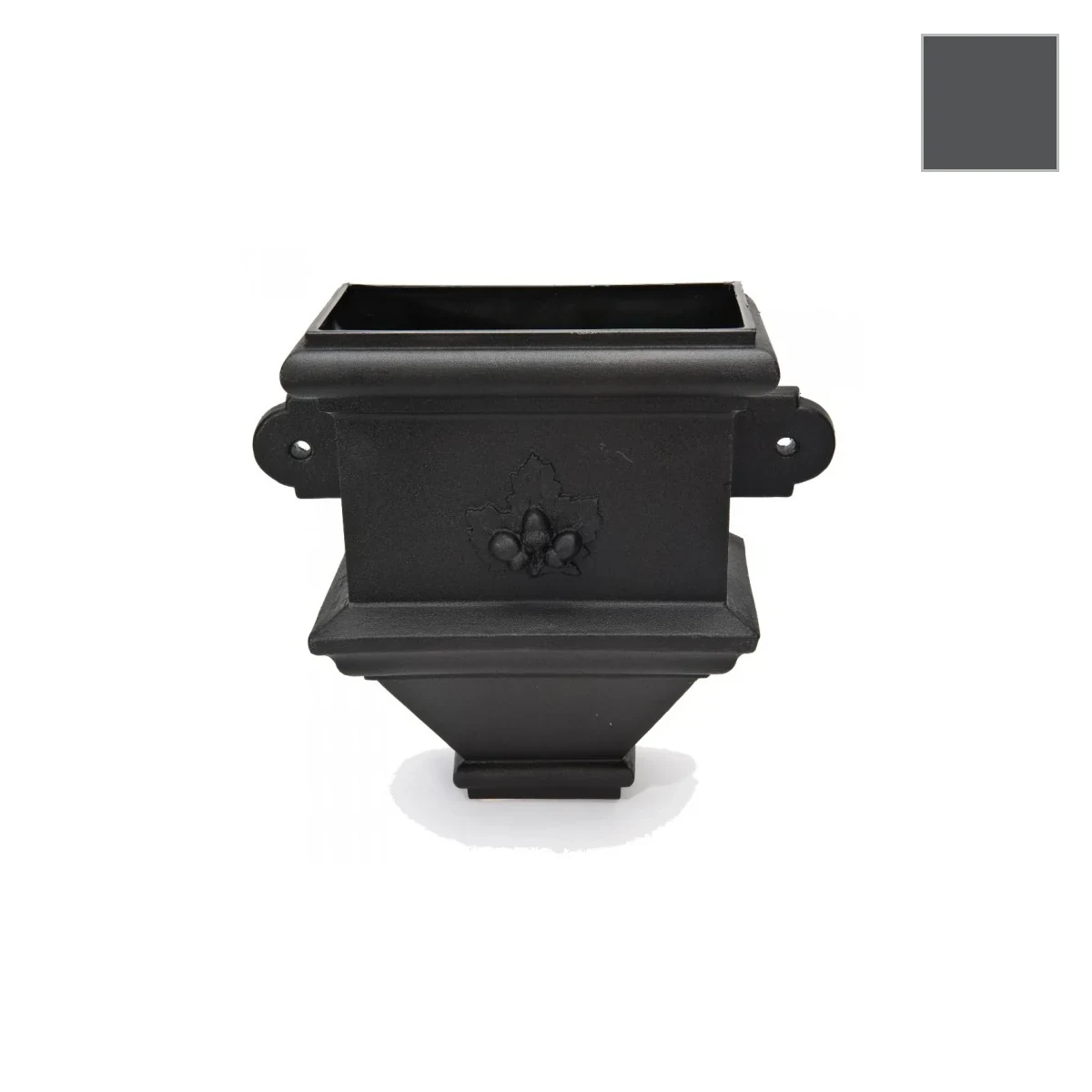 Ci Wall Bath Planter Graphite