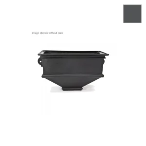 Ci Long Box Planter Dated (YYYY) Graphite